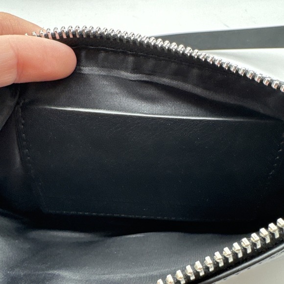 Calvin Klein Unisex Black Synthetic Leather Belt Bag Fanny Pack Hip Adjustable M - Picture 9 of 10